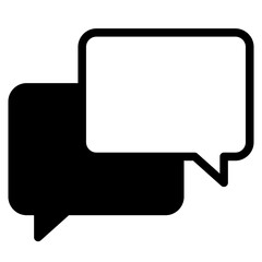 Naklejka premium speech bubble, comment, communication