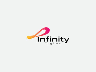 Infinity logo design. Creative. Infinity symbol vector art. Business. Finance. Colorful template. Infinity vector. Premium logo template