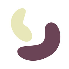 abstract trendy shape element