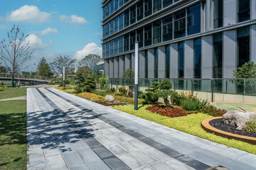 Modern business office outdoor