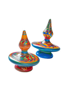 Spinning Toys Isolated