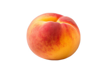 Juicy Peaches Isolated on Transparent Background PNG.