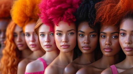 Obraz premium International Women's Day Depict women in different areas of life, reflecting their strength, determination, and self-expression