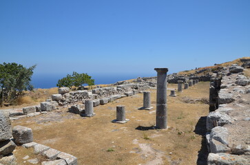 ANCIENNE CITÉE DE THÉRA CIVILISATION DORIENNE