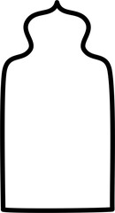 islamic window frame