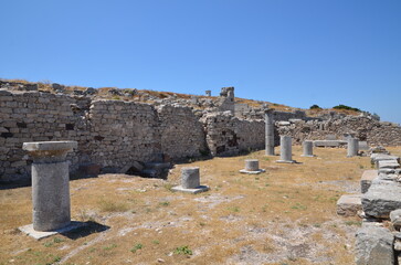 ANCIENNE CITÉE DE THÉRA CIVILISATION DORIENNE 