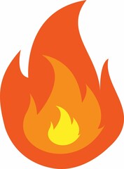 fire logo , flame logo , icon
