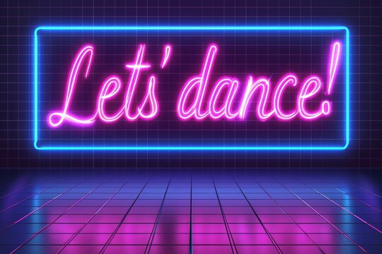 Lets Dance Neon Signs