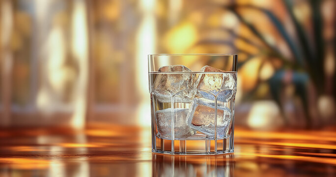 TEQUILA drink, front view Image generated by AI