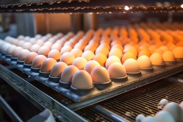 Efficient egg production with advanced technology and quality control