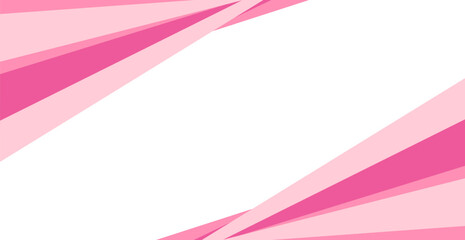 Colorful Pink Lines Pattern On White Background. Minimal Wallpaper. Banner. Frame. Vector Illustration. Technology. Digital. Valentine's Day