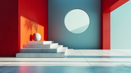 Fototapeta premium Investment Impression: Minimalist design with bold elements, leaving a lasting impression of sophistication and expertise in investments