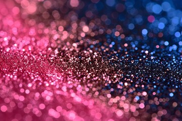 A vibrant background with pink and blue glitter, creating a sparkling and captivating effect.