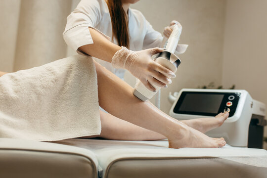 Laser hair removal of legs