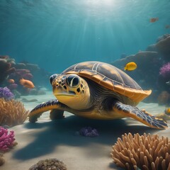 Obraz premium Cute Creature Background Very Cool