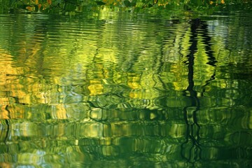 Tranquil Reflections on the Crystal Lake