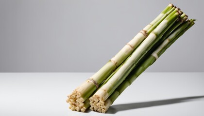 Fototapeta premium A bundle of asparagus stalks