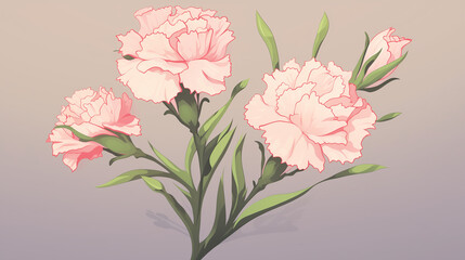 Clipart of pink flower