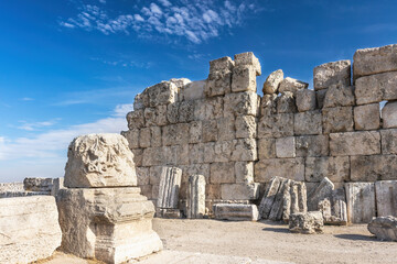Ruins of Umayyad Residential Units at the Amman Citadel is an archeological site at the center of downtown Amman in Jordan. 