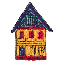 The old town house embroidery application