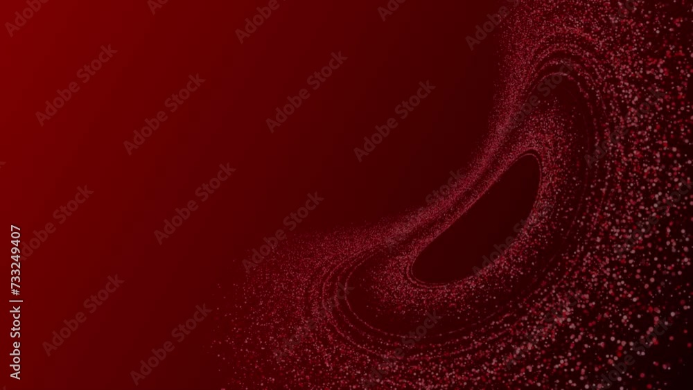 Poster red color glitters elegant abstract pattern background