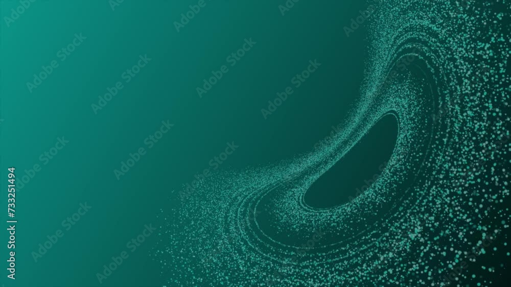 Poster cyan color glitters elegant abstract pattern background