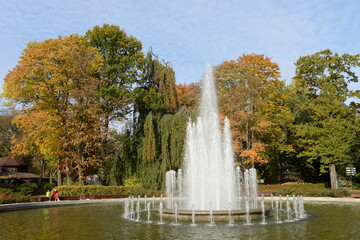 Fountain in the Kaliningrad Zoo