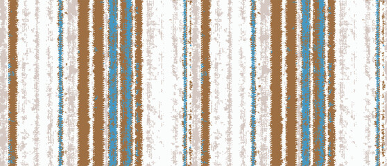 Seamless vector summer colors stripe pattern. Provence woven texture. Shabby chic style weave stitch background. . Textile rustic all over print