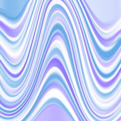 Abstract Paint Lines and Blobs on a White Background