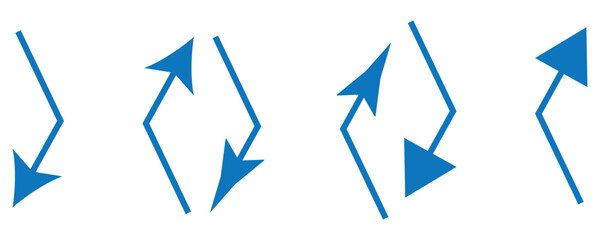 Arrow icon. arrow pointing to the right. Black direction pointer. 