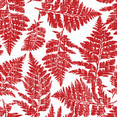 Natural FERN leaves , seamless patterns with floral for fabric, textiles, clothing, wrapping paper, cover, banner, interior decor abstract © PATTERN_SPIRIT