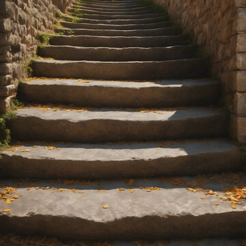 Stone Stairs go up