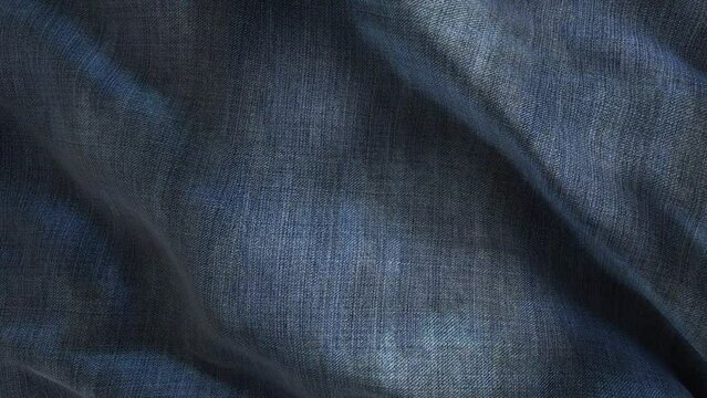 Wavey Denim Material