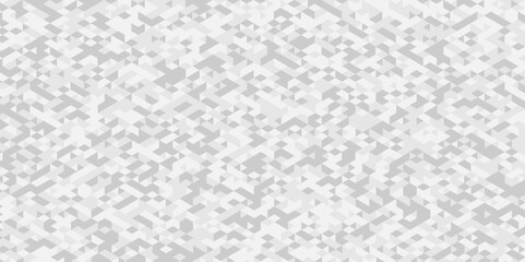 Abstract geometric background vector seamless technology gray and white background. Abstract geometric pattern gray Polygon Mosaic triangle Background, business and corporate background.