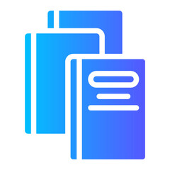 books gradient icon