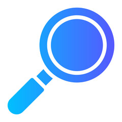 magnifier gradient icon