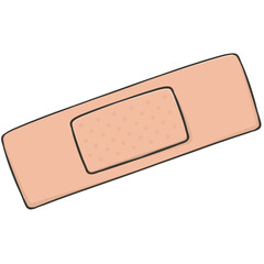adhesive bandage illustration