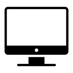 computer glyph icon
