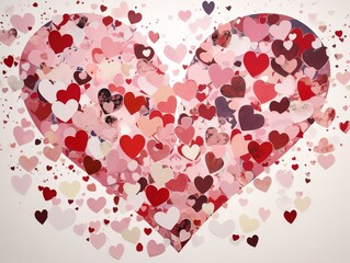 hearts background	