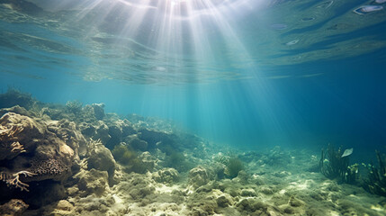 underwater view of the world   high definition(hd) photographic creative image