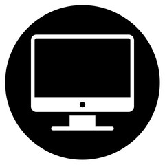 computer glyph icon