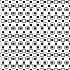 Fototapeta premium Black & White Seamless Pattern Vector Art for Background or Wallpaper