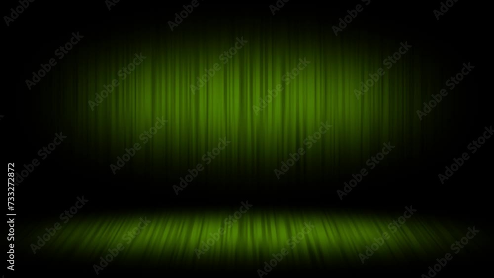 Poster lime green color simple and classy dark empty room business background, elegant loop able background