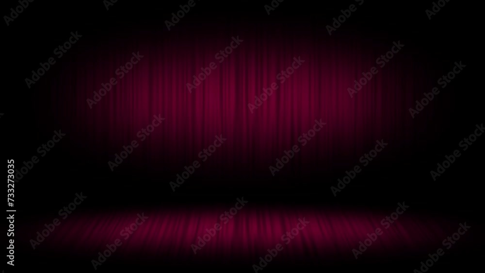 Poster magenta red color simple and classy dark empty room business background, elegant loop able backgroun