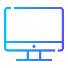 computer gradient icon