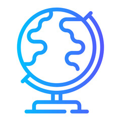 globe gradient icon