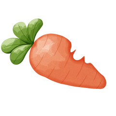 bitten carrot