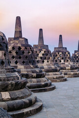 Borobudur Sonnenaufgang
