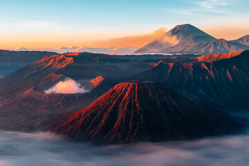 Vulkan Bromo Sonnenaufgang