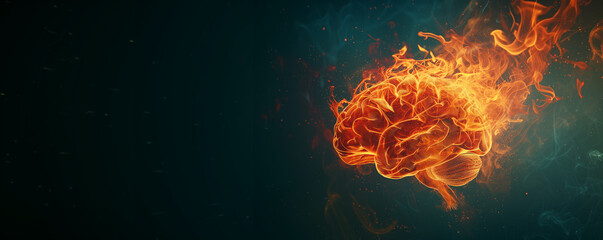 brain on fire: the pain of migraines and stress